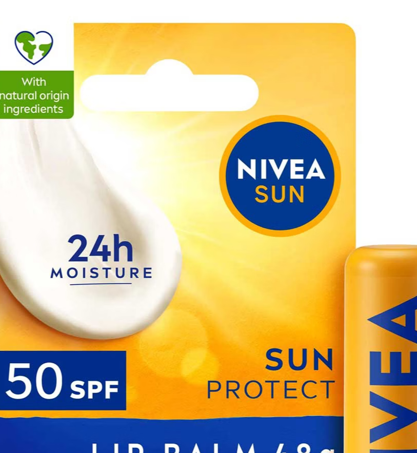 Nivea Sun Lip Balm SPF50 cold sore prevention