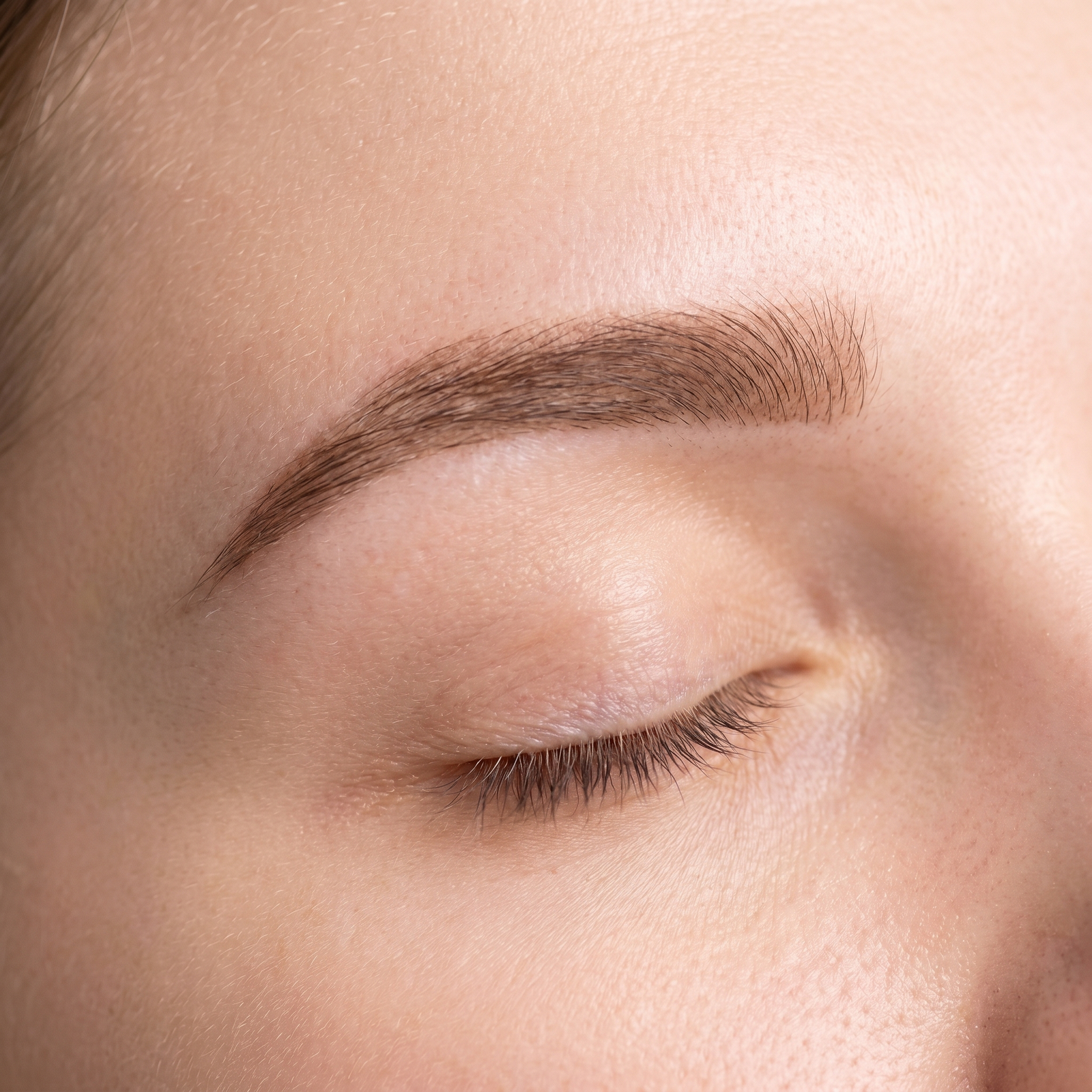 Healed brows result PMU Bournemouth