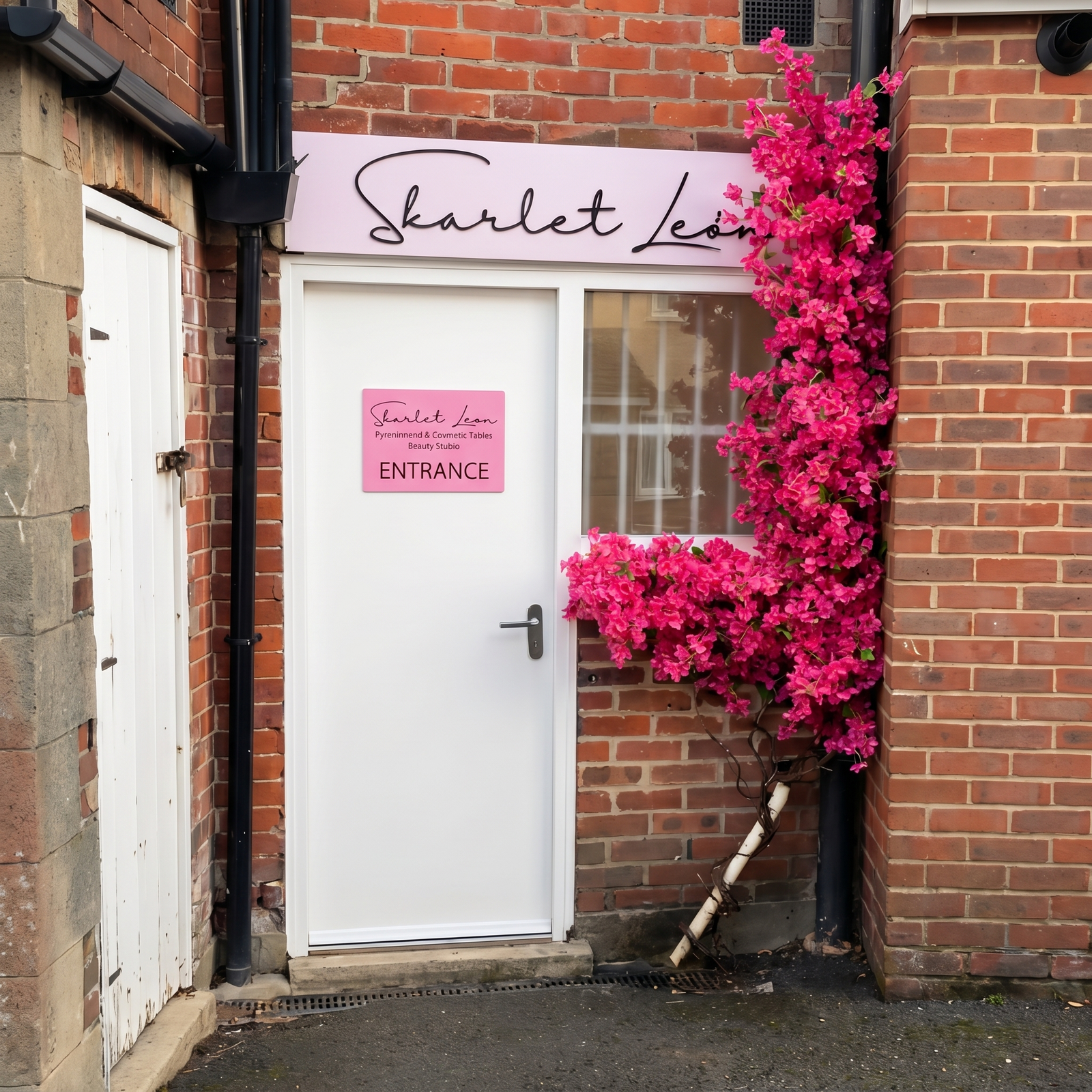 Skarlet Leon studio entrance door Bournemouth