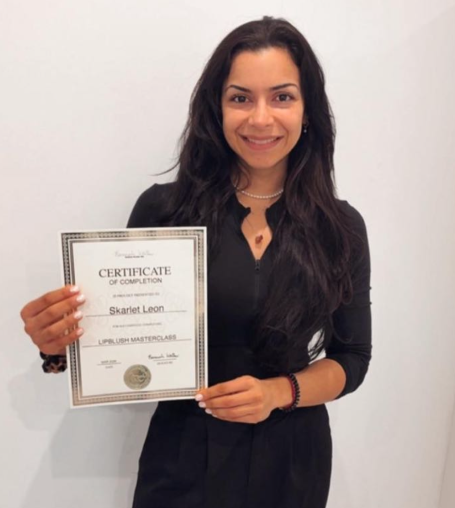Skarlet Leon PMU certification 2026 Bournemouth