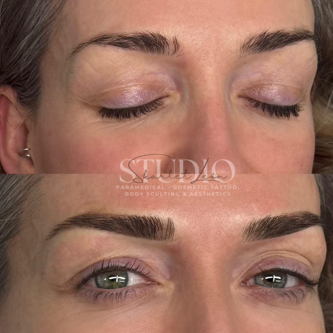 Same client with powder shading — Skarlet Leon Bournemouth