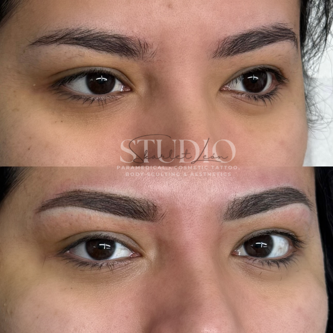 Client who got PMU after trying lamination — Skarlet Leon Bournemouth
