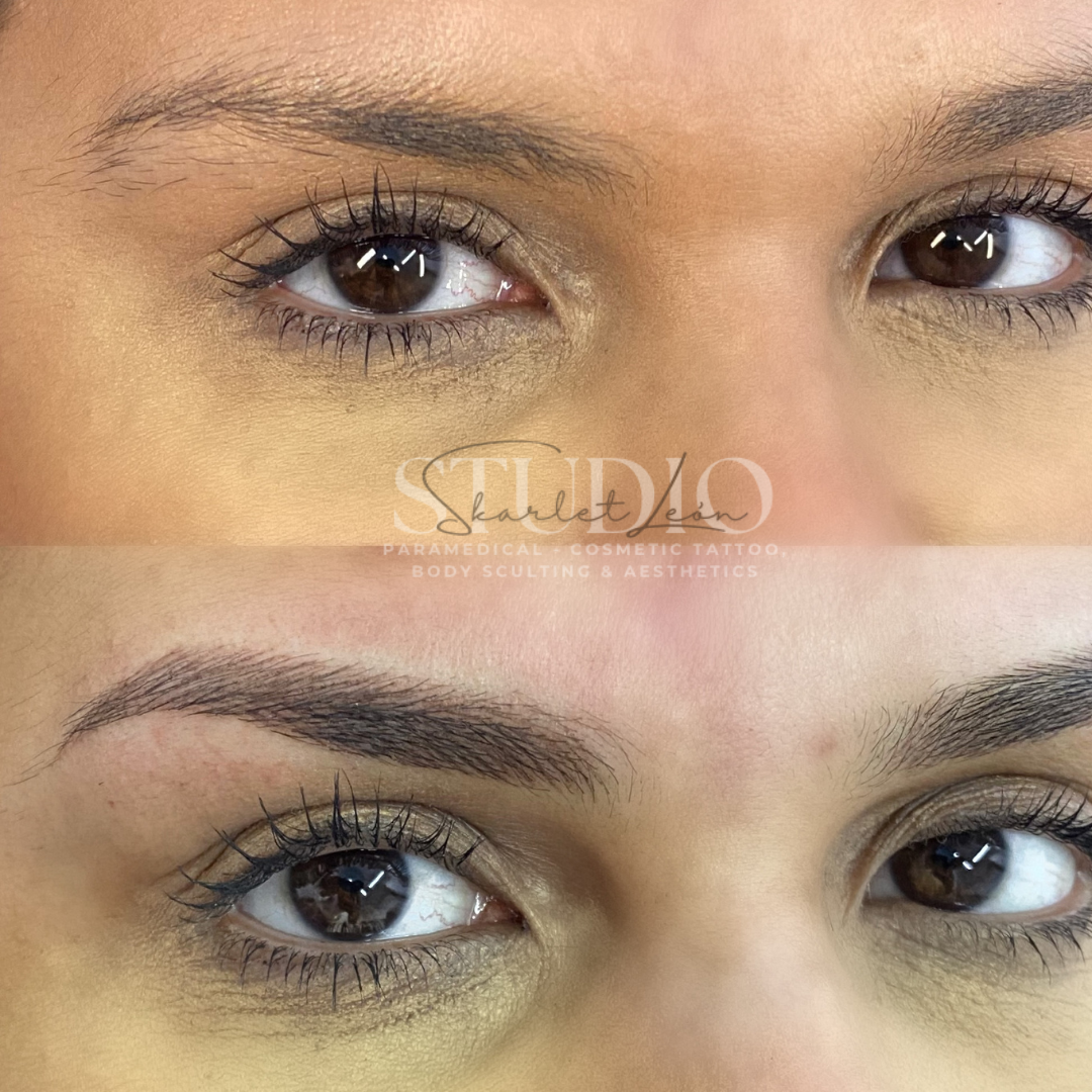 Client with PMU brows — Skarlet Leon Bournemouth