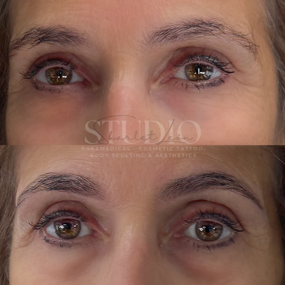 Client who booked PMU after lamination tint preview — Skarlet Leon Bournemouth