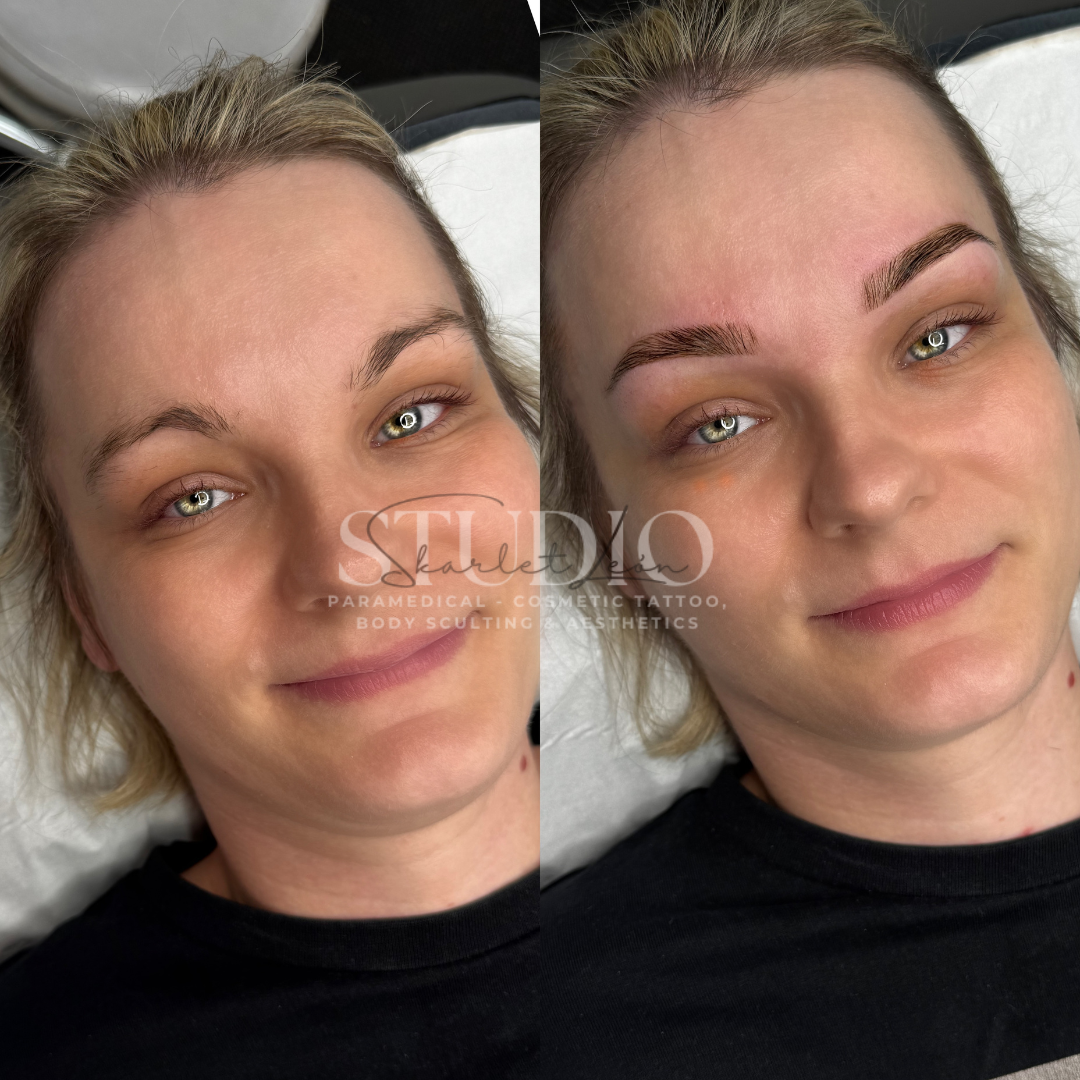 Brow lamination shape transformation — Skarlet Leon Bournemouth